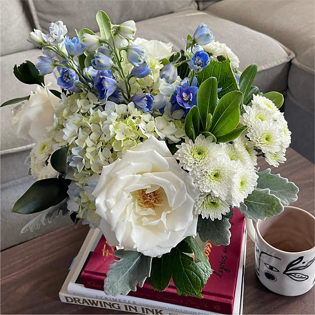 Clear Skies Bouquet – KLEIN'S FLORAL & GREENHOUSES INC, Madison WI