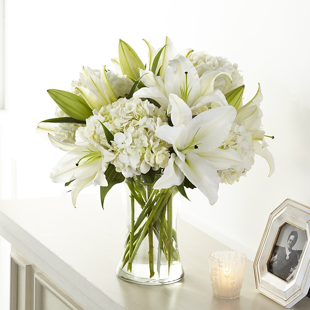 Compassionate Lily Bouquet – KLEIN'S FLORAL & GREENHOUSES INC, Madison WI