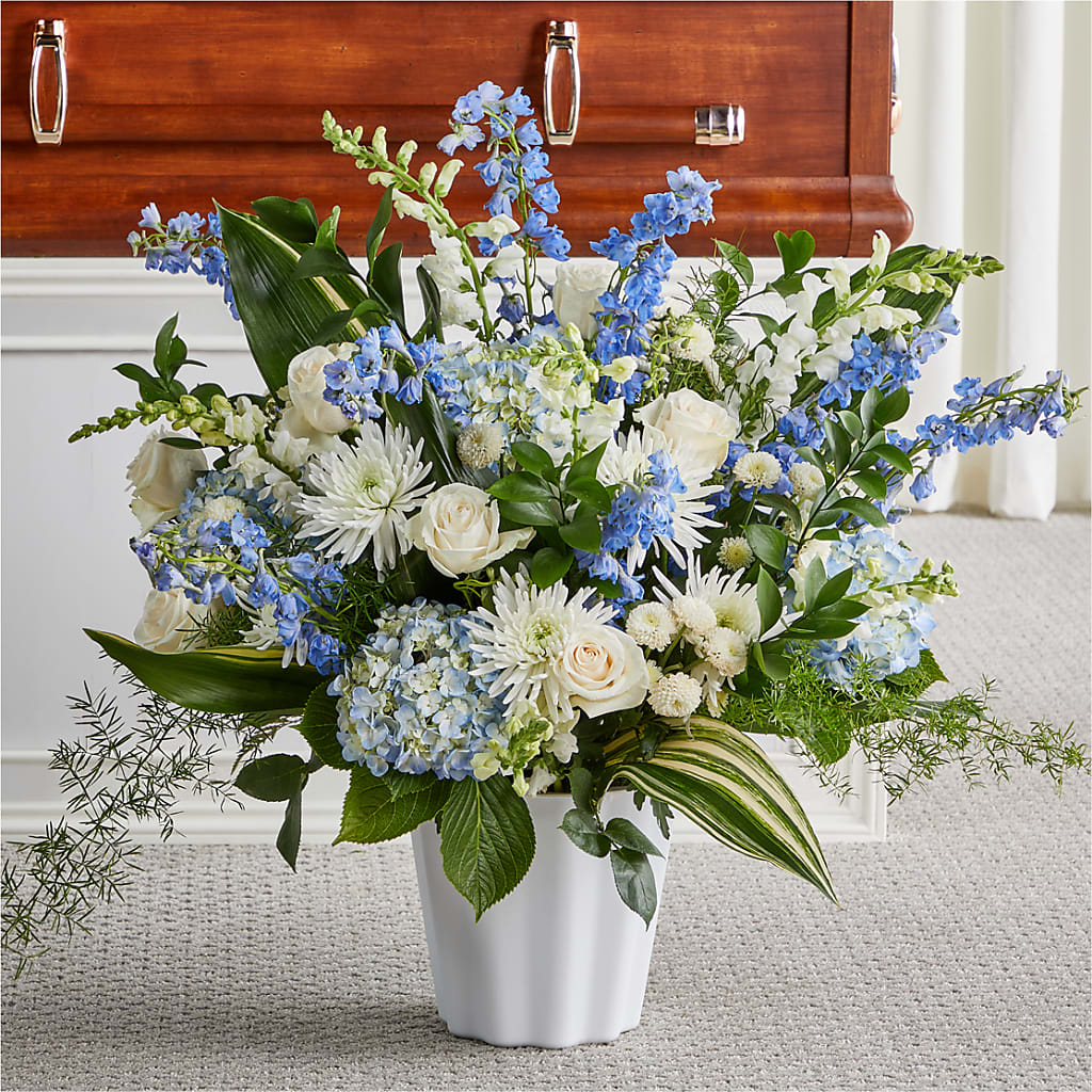 Everlasting Memories Floor Basket – KLEIN'S FLORAL & GREENHOUSES INC, Madison WI