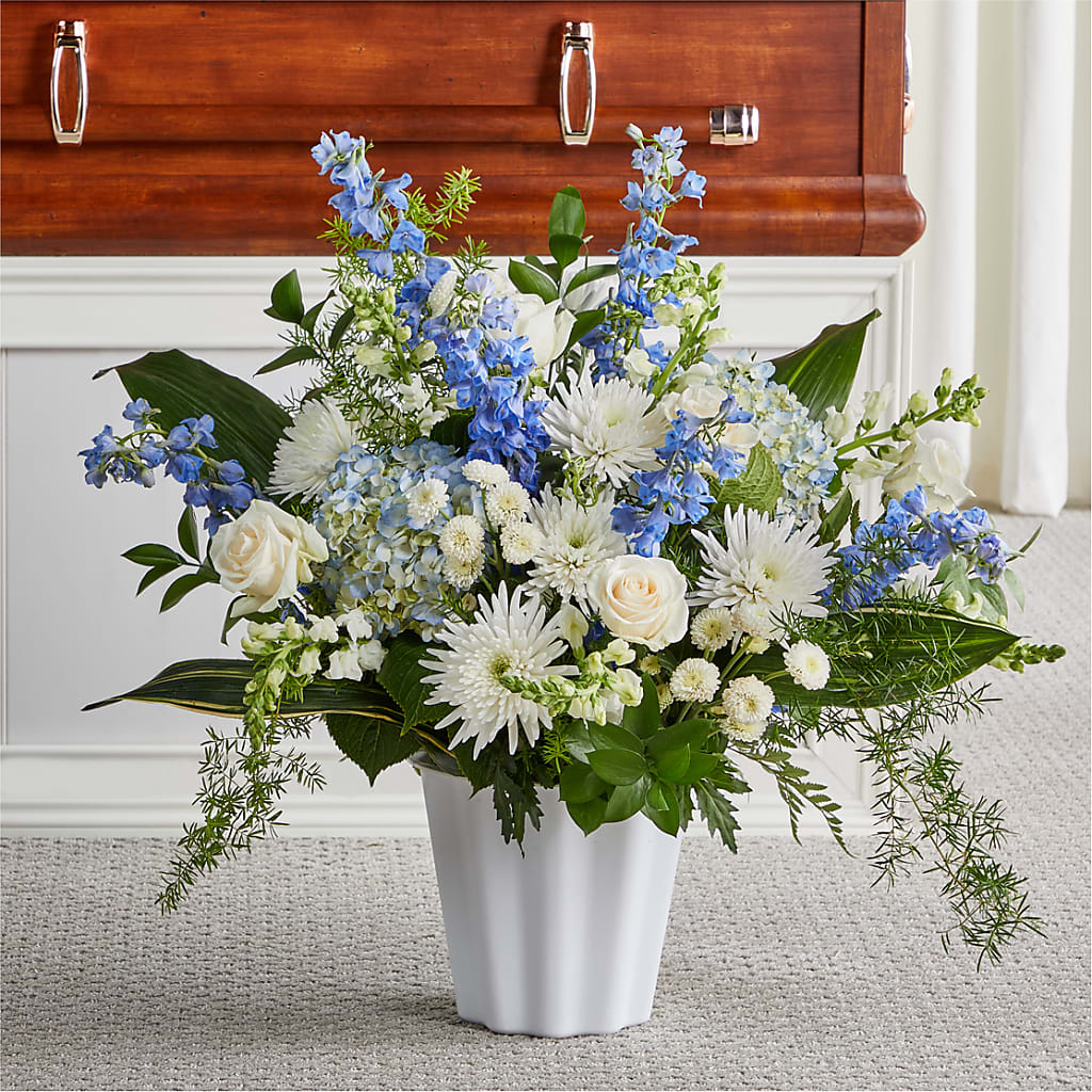 Everlasting Memories Floor Basket – KLEIN'S FLORAL & GREENHOUSES INC, Madison WI