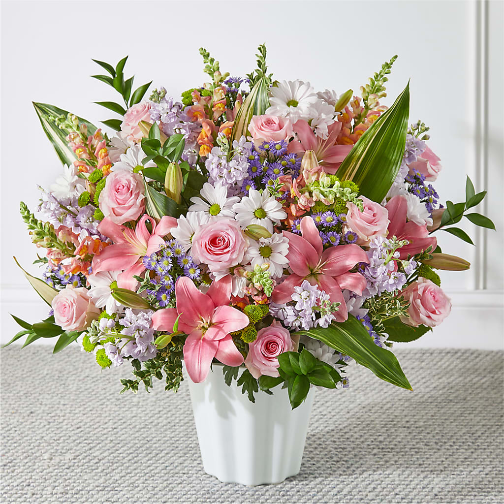 Abundant Compassion Floor Basket – KLEIN'S FLORAL & GREENHOUSES INC, Madison WI