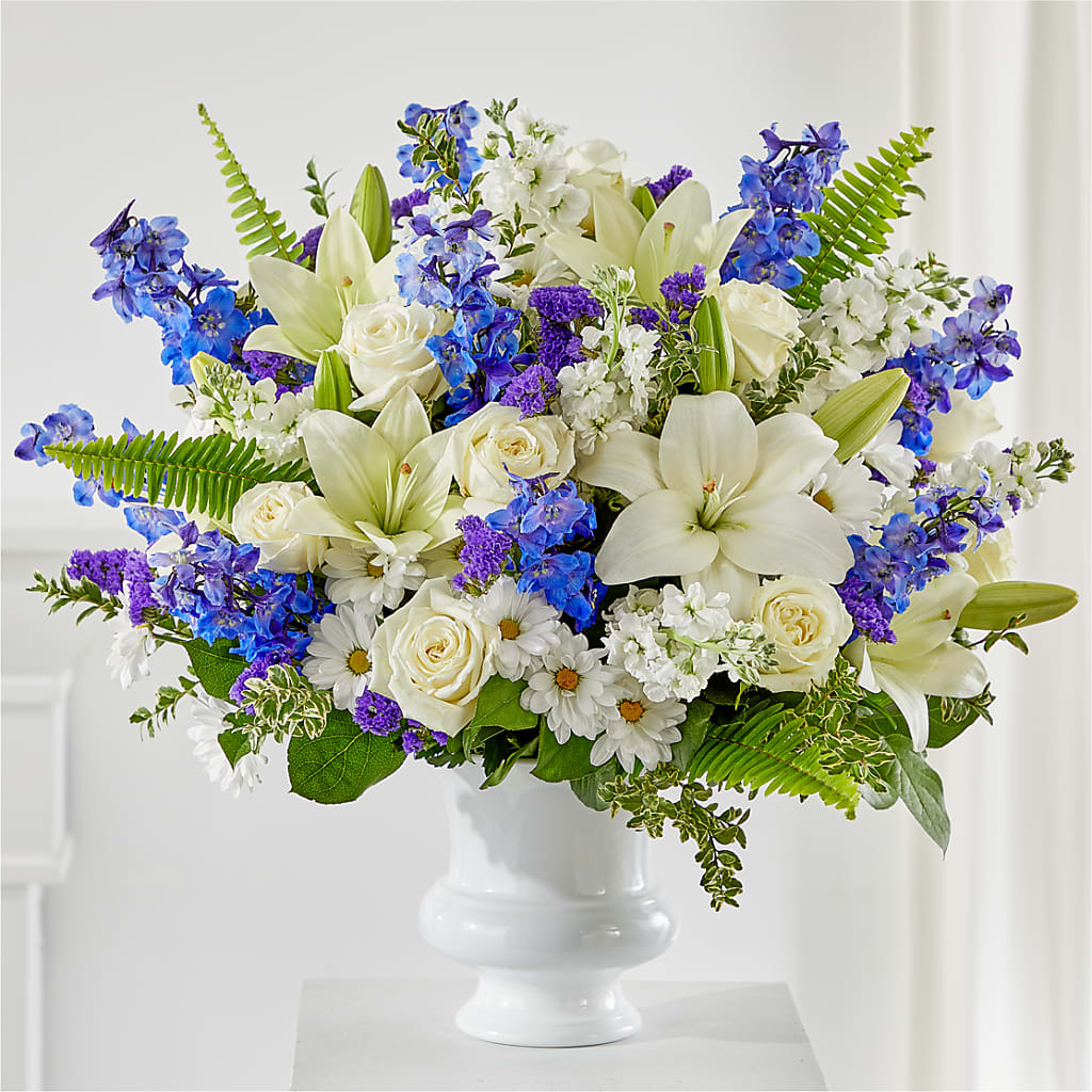 Expressions of Hope Urn Arrangement – KLEIN'S FLORAL & GREENHOUSES INC, Madison WI
