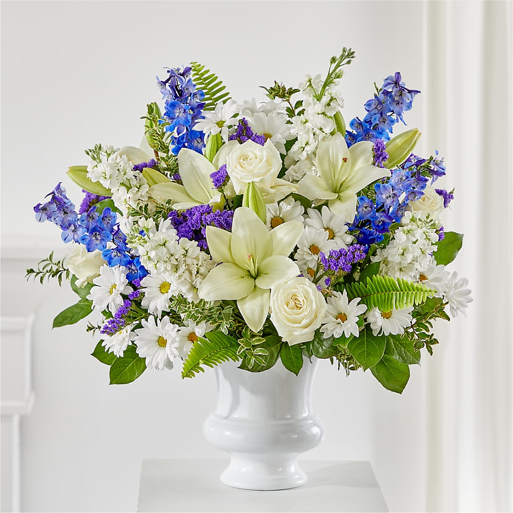 Expressions of Hope Urn Arrangement – KLEIN'S FLORAL & GREENHOUSES INC, Madison WI
