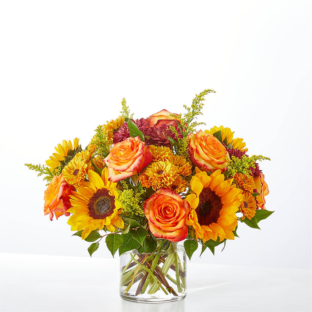Flannel Scarf Bouquet – KLEIN'S FLORAL & GREENHOUSES INC, Madison WI