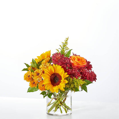 Flannel Scarf Bouquet – KLEIN'S FLORAL & GREENHOUSES INC, Madison WI